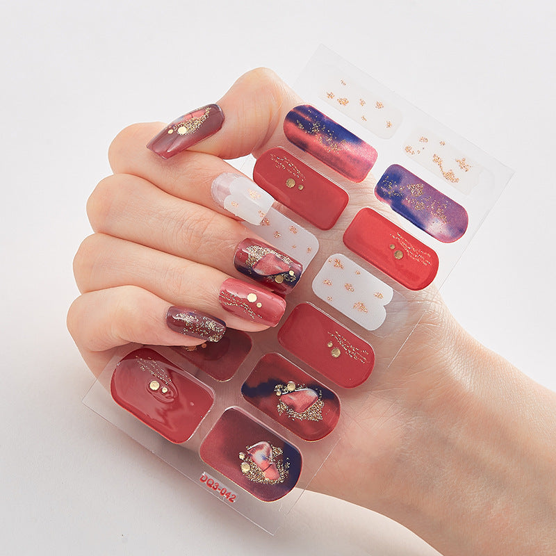 Butterfly Laser Nail Stickers for Chic Nail Styling-1