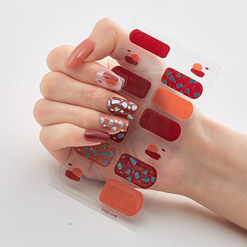 Butterfly Laser Nail Stickers for Chic Nail Styling-5