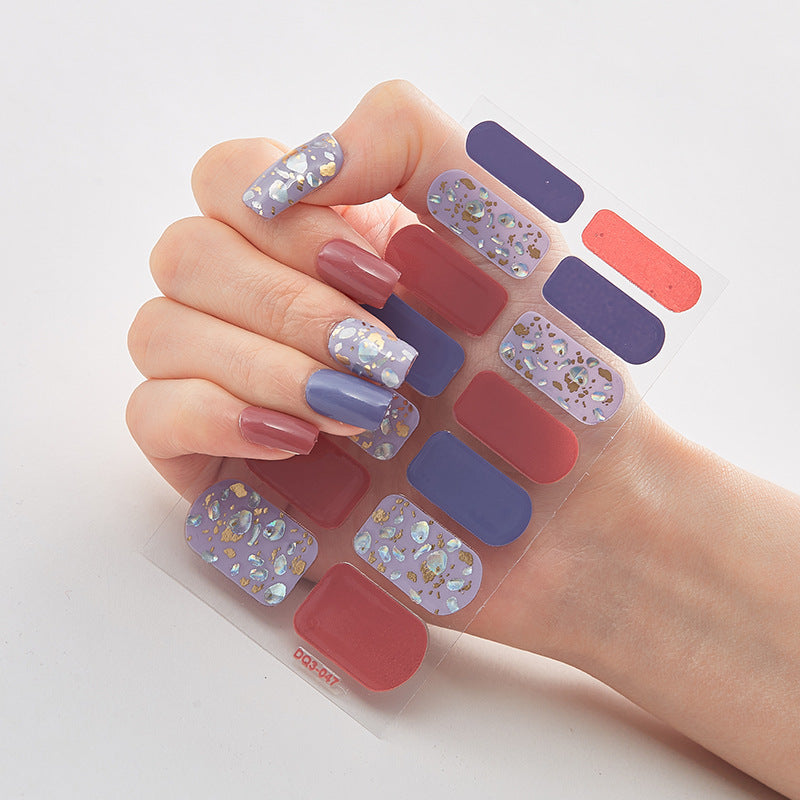 Butterfly Laser Nail Stickers for Chic Nail Styling-6