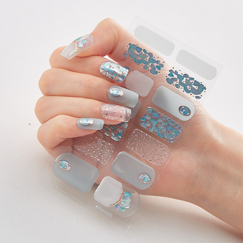 Butterfly Laser Nail Stickers for Chic Nail Styling-8