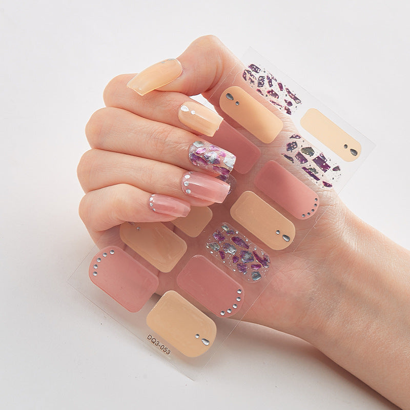 Butterfly Laser Nail Stickers for Chic Nail Styling-12