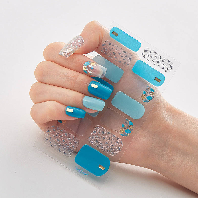 Butterfly Laser Nail Stickers for Chic Nail Styling-17