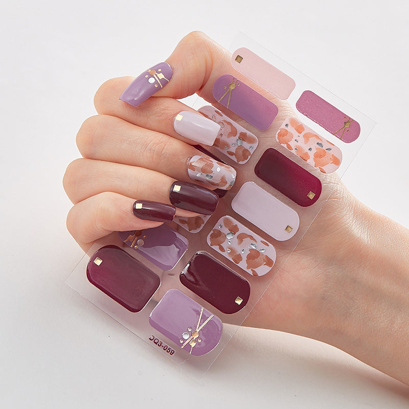 Butterfly Laser Nail Stickers for Chic Nail Styling-18