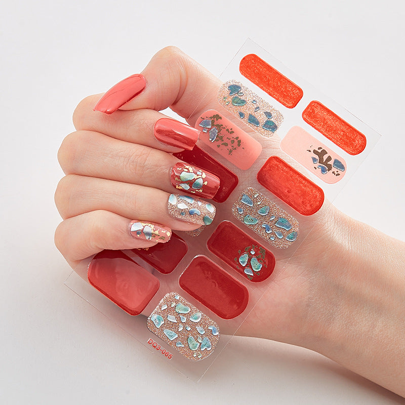 Butterfly Laser Nail Stickers for Chic Nail Styling-24