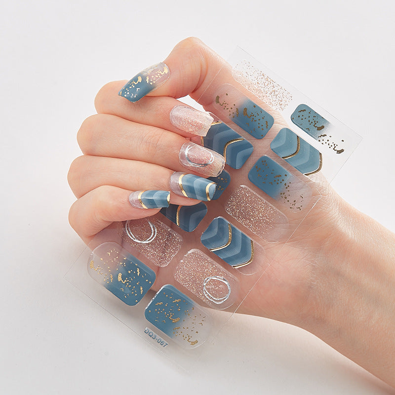 Butterfly Laser Nail Stickers for Chic Nail Styling-26
