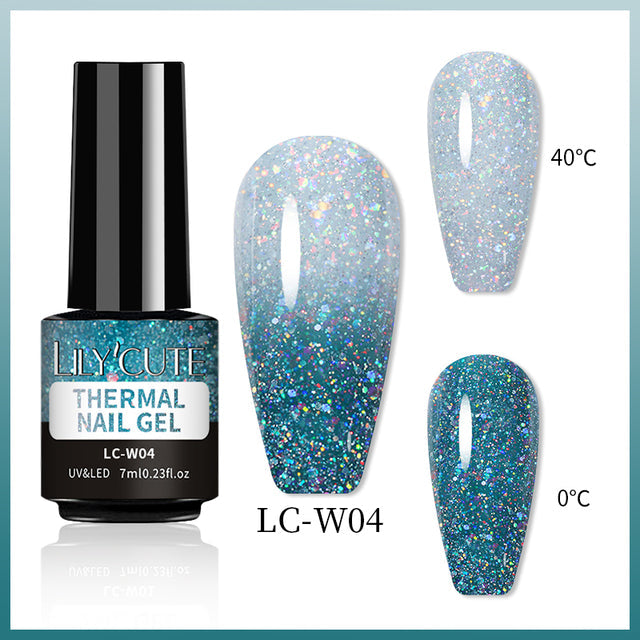 Color Changing Thermal Gel Nail Polish-4